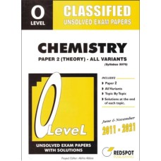 Redspot O Level Classified Chemistry Paper 2 Unsolved Past Papers