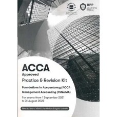 BPP ACCA F2 FIA Management Accounting (FMA MA) Practice and Revision Kit 2023 to 2024