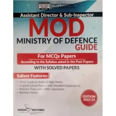 Assistant Director (MOD) Guide for MCQs Paper - Dogar Brothers