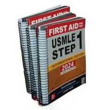 First Aid for the USMLE Step 1 2026 ( Mat Paper Book With Spiral Binding )