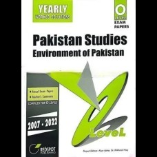 Redspot O Level Pakistan Studies Environment of Pakistan Yearly 2023 Edition