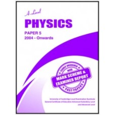 A level Physics Paper 5 Unsolved with Marking Scheme