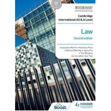 Cambridge International AS and A Level Law Second Edition by Hodder Education (Black n white)