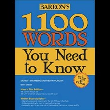 Barrons 1100 Words You Need to Know	