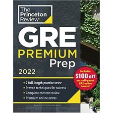 Princeton Review GRE Premium Prep 2022	
